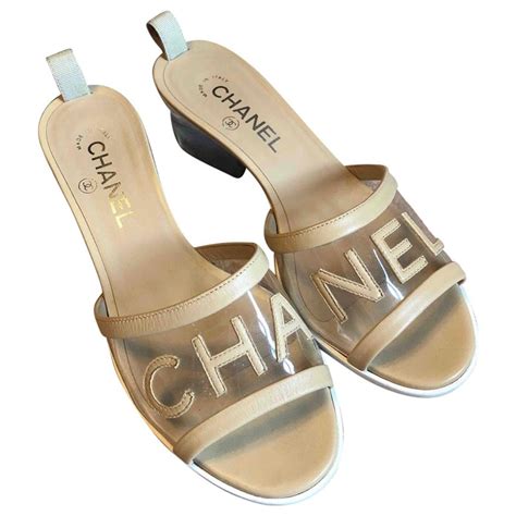 mules femme chanel|Chanel shoes for women.